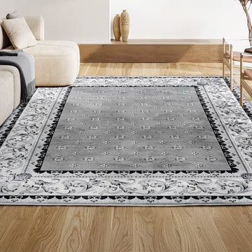 Acanthus French Border Area Rug